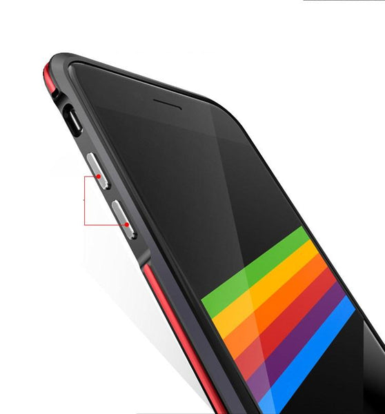 New Luxury Aviation Aluminum Metal PC Cover Bumper Case for iPhone 8 Series