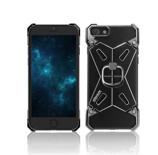 New Ultra Slim Full Metal Aluminum Alloy Armor Case with Ring for Apple iPhone 7 / 7 Plus