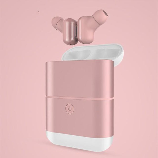 New Mini Wireless Bluetooth Headset TWS Earphones with Microphone Separate Charging Box