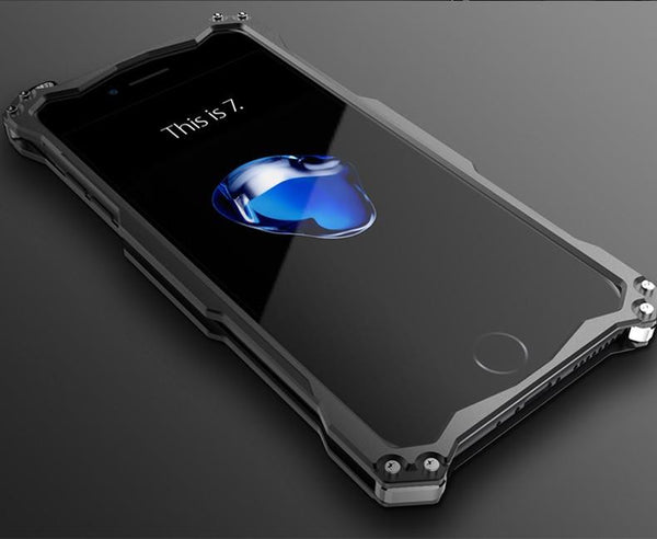 New Futuristic Style Luxury Space Aluminium Super Thin Full Armor Case For Apple iPhone 7 / 7 Plus.