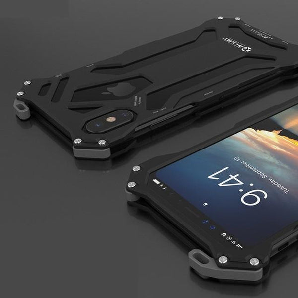 New Premium Ultra Slim Alloy Armor Shell Metal Aluminum Phone Case for iPhone 15 14 13 Pro Max Series