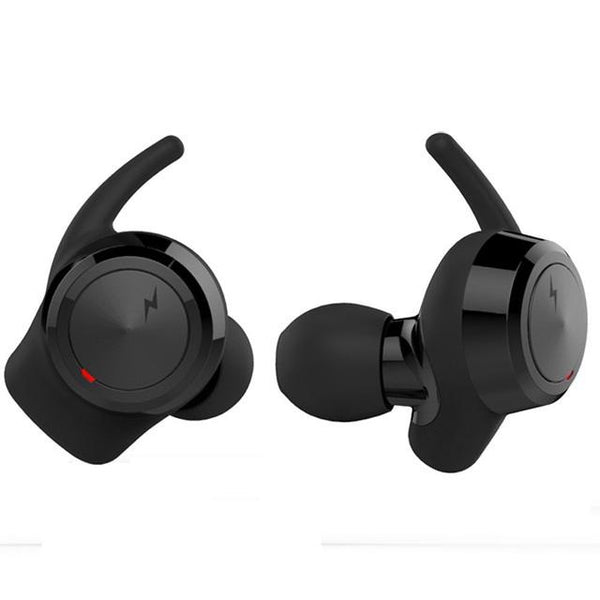 New True Wireless Bluetooth 4.2 Earbuds Sport Headset In-Ear Noise Cancelling Earphone with Surround Sound