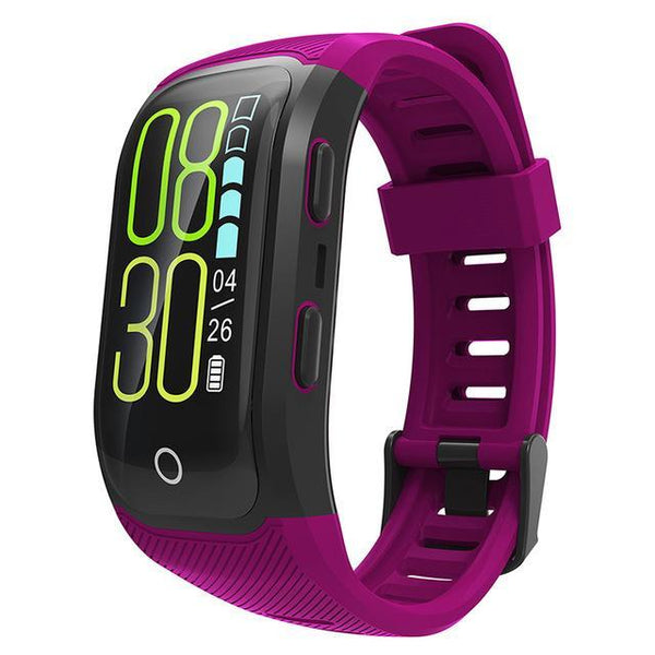 New Bluetooth GPS Smart Band IP68 Waterproof Smart Wristband Heart Rate Fitness Tracker Bracelet Pedometer