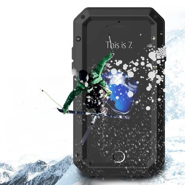New Luxury Full Wrap Tough Armor Metal Aluminum Cover for iPhone 16 15 14 13 12 11 Pro Max Series
