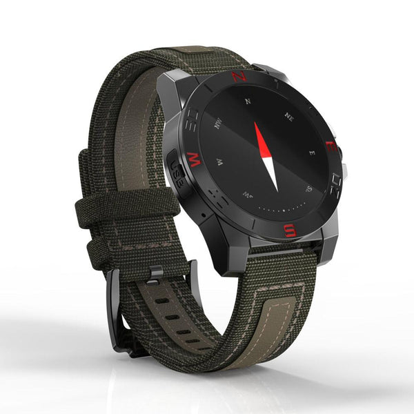 New Hiker's Sport Bluetooth Water-Resistant Smart Watch with Compass Heart Rate Monitor Fitness Tracker for Android IOS
