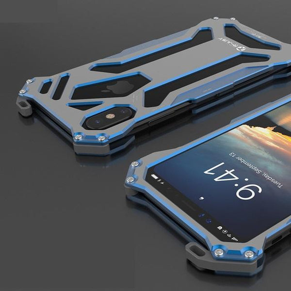 New Premium Ultra Slim Alloy Armor Shell Metal Aluminum Phone Case for iPhone 15 14 13 Pro Max Series
