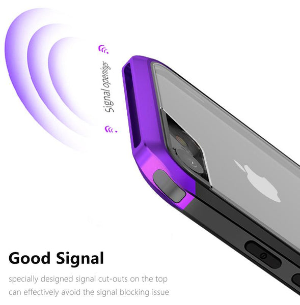 New Luxury Heavy-Duty Shock & Dust-Proof Protective Phone Case Cover for iPhone XR XS X 10 8 Series