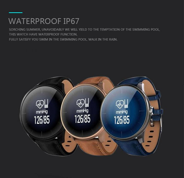 New Health Band Bluetooth Wristband with Blood Pressure Heart Rate Fitness Monitor Smart Watch Bracelet
