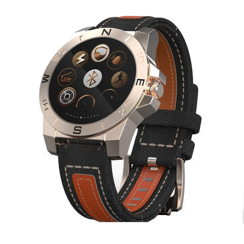 New Hiker's Sport Bluetooth Water-Resistant Smart Watch with Compass Heart Rate Monitor Fitness Tracker for Android IOS