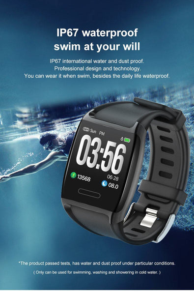 New 1.3'' IPS HD Screen Smartwatch Heart Rate Blood Pressure Oxygen Monitor Stopwatch Multi-Sport Smart Watch For Android iOS