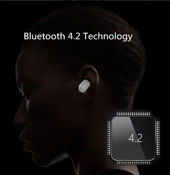New Mini Wireless Bluetooth Headset TWS Earphones with Microphone Separate Charging Box