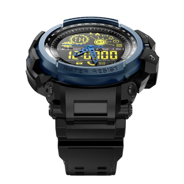 New Rugged Fitness Smartwatch Passometer Smart Clock Waterproof Watch Activities tracker for iPhone Android Phones