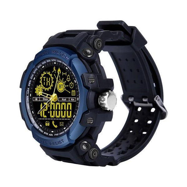 New Rugged Fitness Smartwatch Passometer Smart Clock Waterproof Watch Activities tracker for iPhone Android Phones