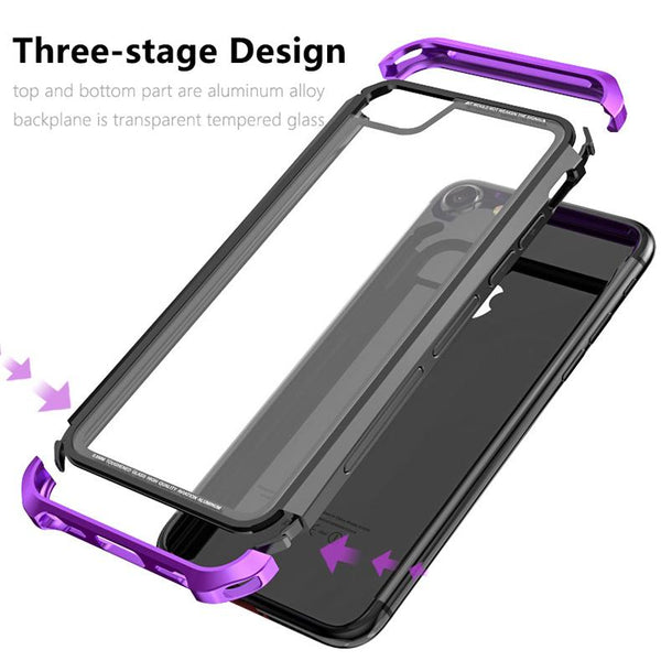 New Luxury Heavy-Duty Shock & Dust-Proof Protective Phone Case Cover for iPhone XR XS X 10 8 Series