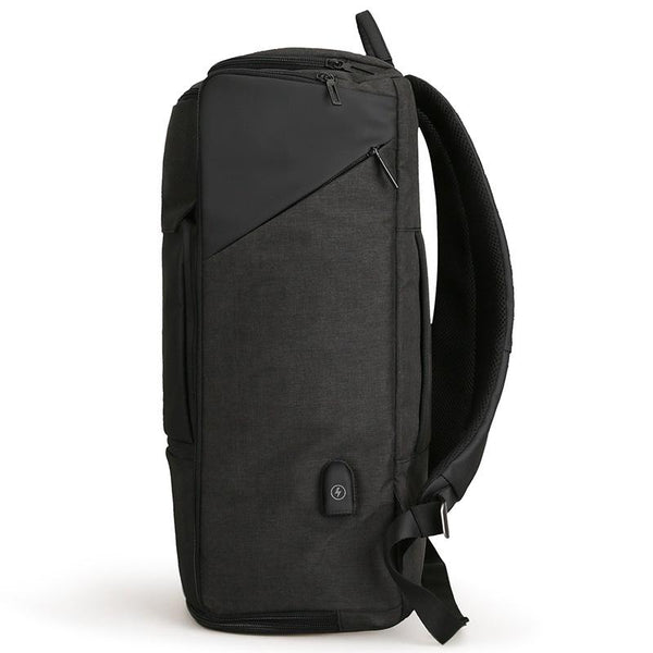 New High Capacity USB Recharging Backpack 180 Degree Travel Bag Fit for 17.3 Inches Laptop New Design Bag