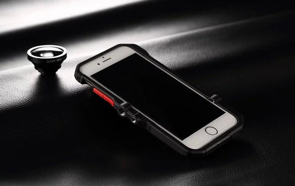 New Shockproof & Dirtproof Fish Eye Wide Angle Lens Hybrid Case Cover For iPhone 6 6S Plus