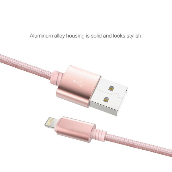 New Micro USB 3 IN 1 Deluxe USB Cable for iPhone 6 7 Android with Mobile Phone Data Sync at 1.2M Length.
