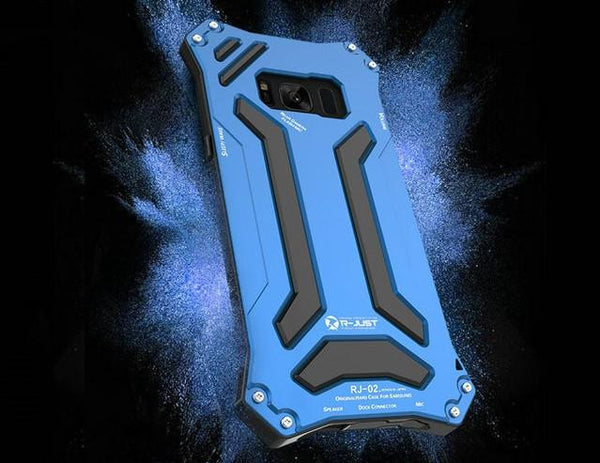 New Futuristic Style Aluminum Full Wrap Protective Metallic Case for iPhone 11 Pro Max Series.