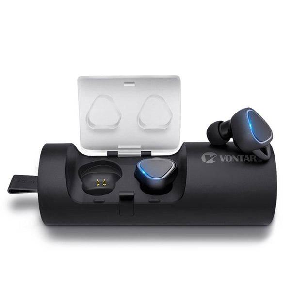 New TWS Sweatproof Mini Wireless Earbuds Twins Earphone Bluetooth Headphones With Battery Case Hands Free Headsets