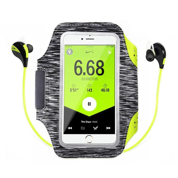 New Slim Water-Resistant Sport Arm Bag Outdoor Running Mobile Phone Bag Sleeve for iPhone Android Windows