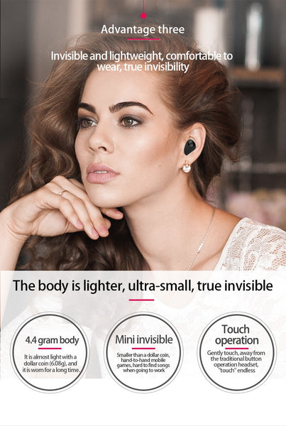 New Wireless TWS Bluetooth Earphone Earbuds Headset Touch Control 3D Stereo With Microphone Charge Box