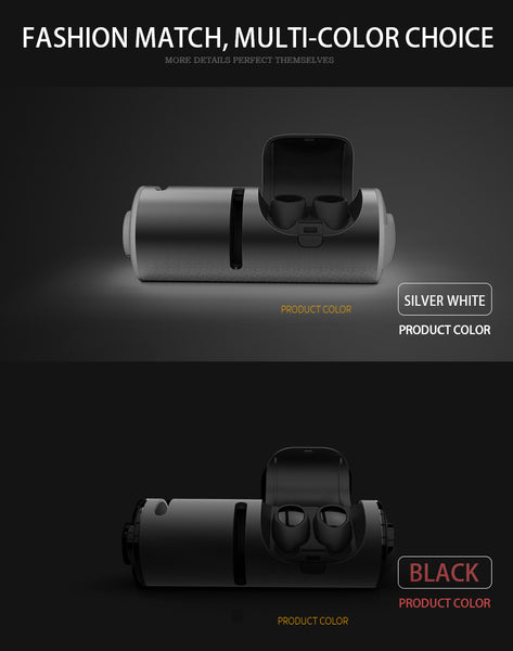 New Wireless TWS Bluetooth Earphone Earbuds Headset Touch Control 3D Stereo With Microphone Charge Box