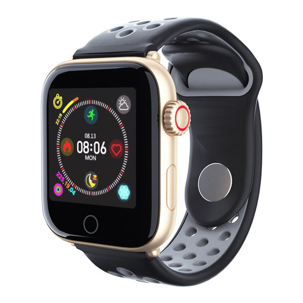 New Heart Rate Blood Pressure Monitor Multi-Sport IP67 Waterproof Smart Watch For Android IOS