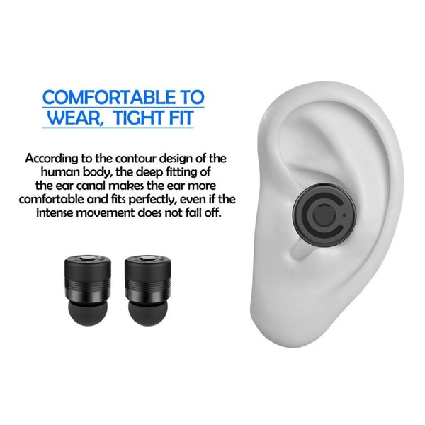 New Wireless TWS Bluetooth Stereo Headset Earphone Built-In Mic Earbuds With 2000mAh Charge Box