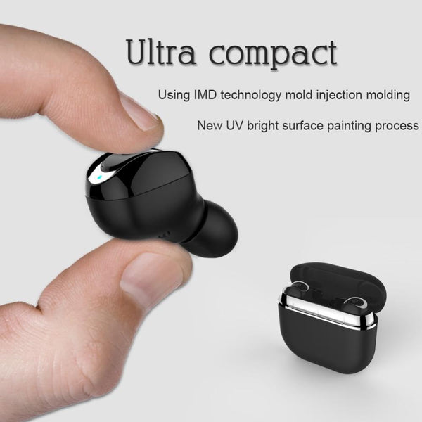 New Wireless TWS V5.0 Bluetooth Sport Waterproof Headset Earbuds Bass Stereo Sound Earphones