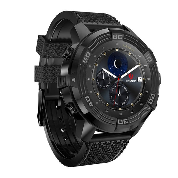 New 3G Android 5.1 GPS WIFI Heart rate Monitor IP67 Waterproof Smartwatch With Compass