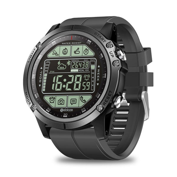 New Water Resistant Rugged Outdoor Smartwatch Real-time Weather Calorie Fitness Tracker