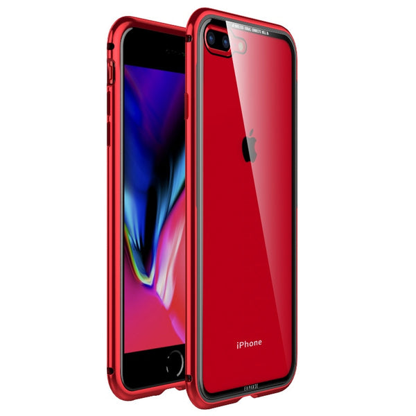 New Metal Bumper Clear Hard TPU Back Luxury Aluminum Frame Phone Cover Case for iPhone X XR XS Max