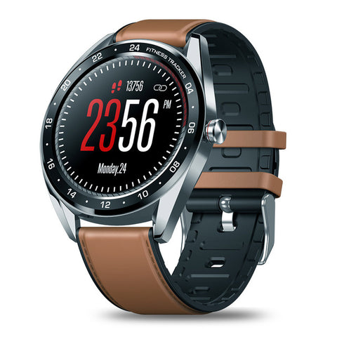 New Color Touch Display Heart Rate Blood Pressure IP67 Waterproof Smartwatch For Android iPhone