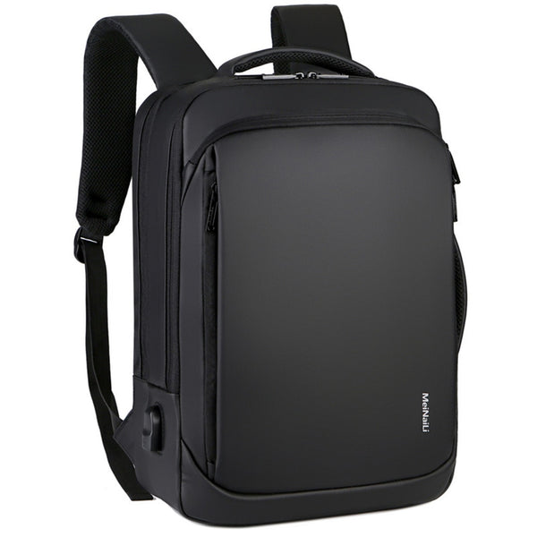 New 15.6 Inch Laptop Business Notebook Mochila Water-Repellent USB Charging Travel Backpack