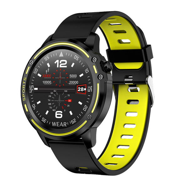 New Men's Muliti-Sport Blood Pressure Heart Rate Monitor IP68 Waterproof Smart Watch For Android iPhone
