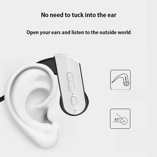 New Bluetooth Wireless Bone Conduction Mobile Headset Earbuds Earphones For Android iPhone