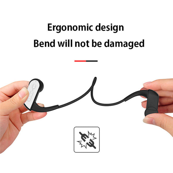 New Bluetooth Wireless Bone Conduction Mobile Headset Earbuds Earphones For Android iPhone