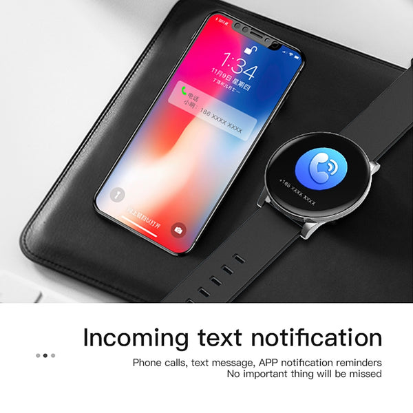 New Heart Rate Monitor Sport Fitnes Tracker IP68 Waterproof Smartwach For iPhone Androids