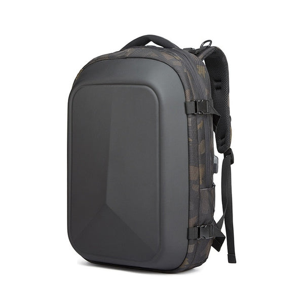 New Men's Business Multifunctional USB Charging Laptop Backpack Water-Repellent Travel School Bag