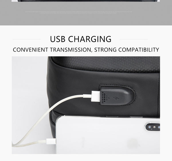 New Hard Shell EVA Backpack Water Repellent USB Charging Laptop Motorcycle Daypack Mochila Backpack