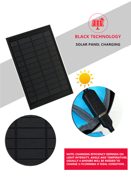 New Solar Charging Anti-Theft High Capacity Laptop Computer Business Outdoor Backpack Bag