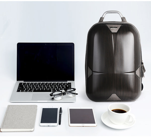 New Hard Shell Water-Repellent USB Charging Laptop Computer Outdoor Travel Backpack