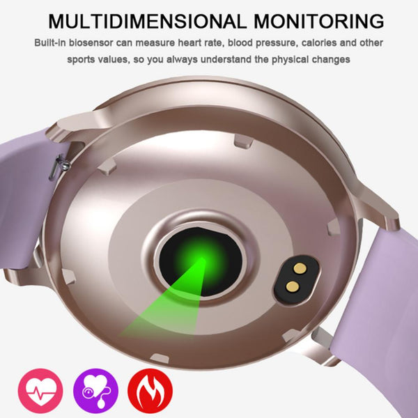 New Heart Rate Step Sleep Monitoring Waterproof Sport Fitness Tracker Smartwatch
