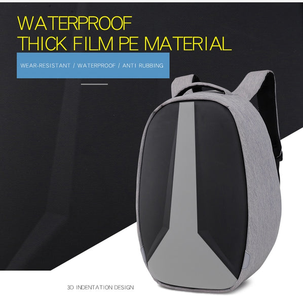 New 28L Shell Mochila School Business 15.6 inch Laptop USB Charging Port Backpack Bag Day Pack