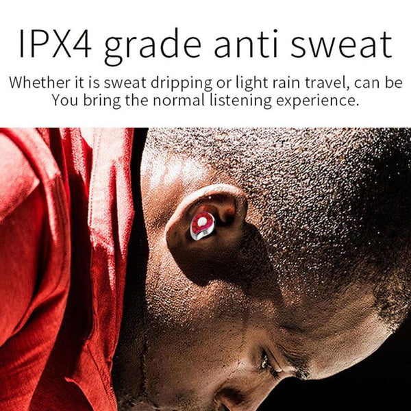 New TWS Bluetooth Wireless 6D Stereo Wireless Earphones IPX5 Waterproof Headset Earbuds For iPhone Samsung Xiaomi