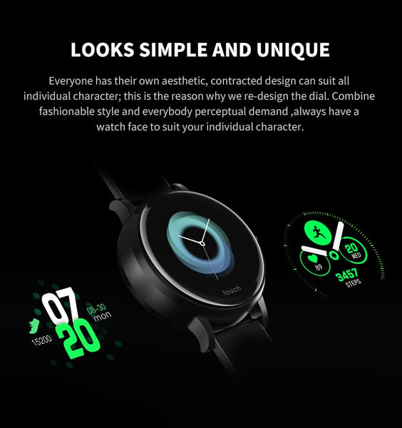 New Heart Rate Blood Pressure Monitor GPS Activity Tracker Women Fitness Bracelet Smartwatch