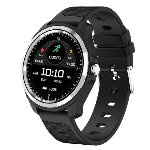 New Bluetooth Heart Rate Blood Pressure Voice Assistant Music Control Weather Forcast Fitness Sport Smartwatch