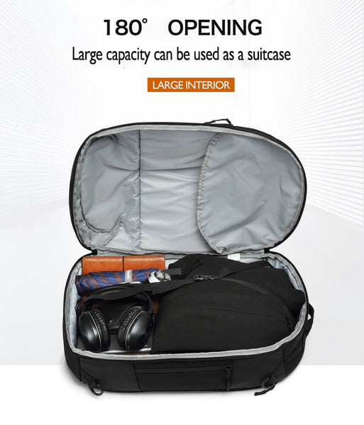 New Men's 15.6 Inch Laptop Casual School Hand Bag Multifunctional USB Charging Outdoor Travel Backpack