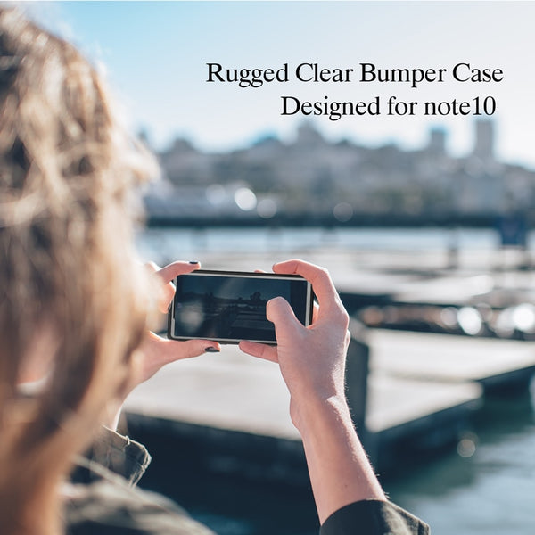 New Heavy Duty Hard Silicone Cover Case With Screen Protector For Samsung Note 10 Pro Series