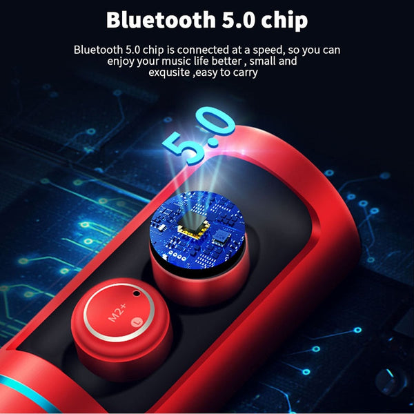 New Ultra Mini Bluetooth Earphone Sport Earbuds Stereo Microphone Headset For iPhone Android Gifts (Includes 1 Year Warranty)